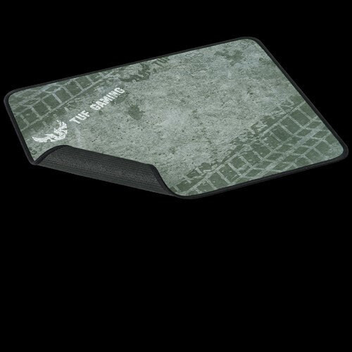 ASUS TUF Gaming P3 - Black - Green - Grey - Pattern - Rubber - Non-slip base - Gaming mouse pad