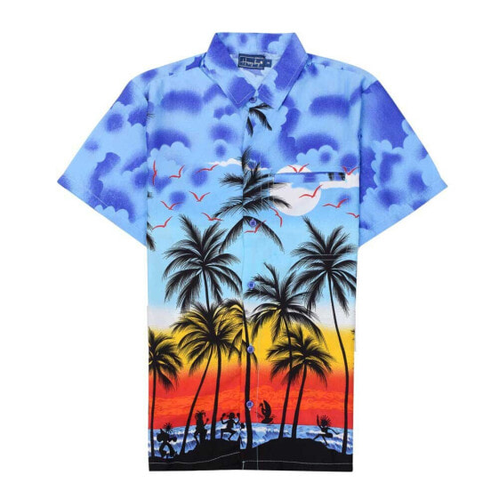 HAPPY BAY The palms classic hawaiian shirt