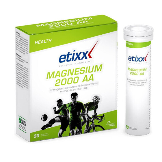 ETIXX Magnesium 2000 AA 3 Units 10 Units Neutral Flavour Tablets Box