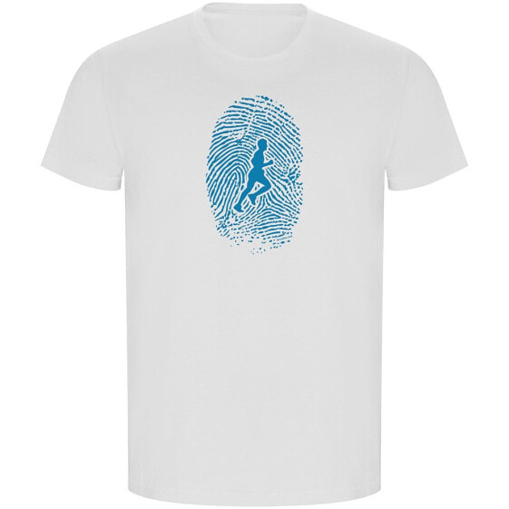 KRUSKIS Runner Fingerprint ECO short sleeve T-shirt
