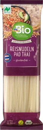 Nudeln, Reisnudeln Pad Thai, 225 g