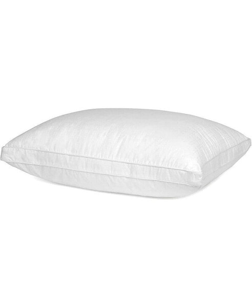 Cotton Microfiber Fill Breathable Pillow – White (1 Pack)