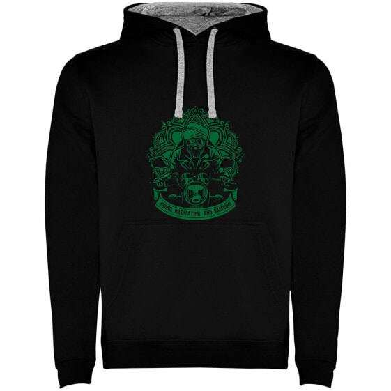 KRUSKIS Meditating Two Colour hoodie