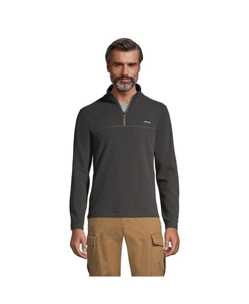 Men's Fleece Quarter Zip Pullover Jacket