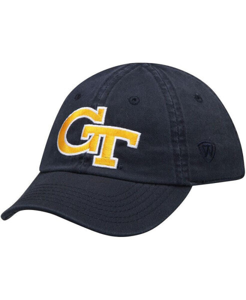 Infant Boys and Girls Navy Georgia Tech Yellow Jackets Mini Me Adjustable Hat