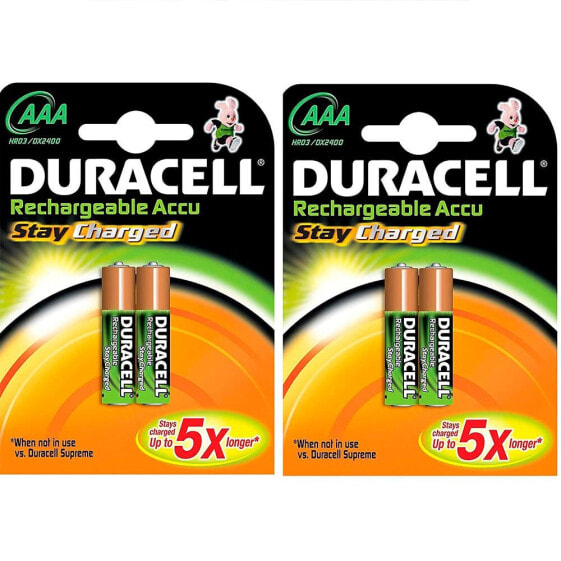 DURACELL Rechargeable AAA Duralock 800 2 Units