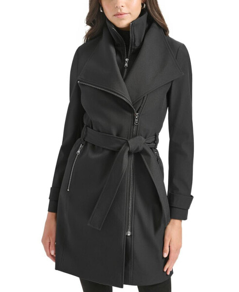 Women's Belted Wrap Coat