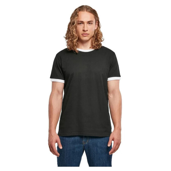 BUILD YOUR BRAND Ringer short sleeve T-shirt