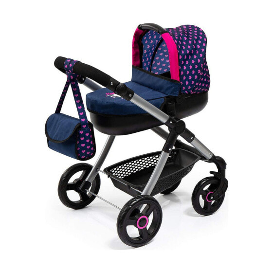 Коляска для кукол Reig Stule Pram Тёмно Синий 63 cm