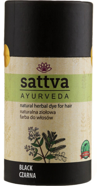 Henna-Haarfarbe - Sattva Ayuvrveda Black