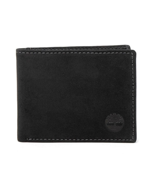 Men's Nubuck Slimfold Wallet