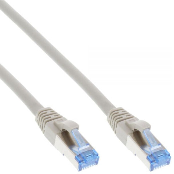 InLine Patch Cable S/FTP PiMF Cat.6A halogen free 500MHz grey 20m