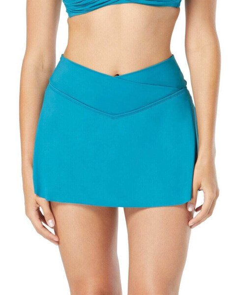 Coco Reef Serene Cross Over Swim Skort Women's S