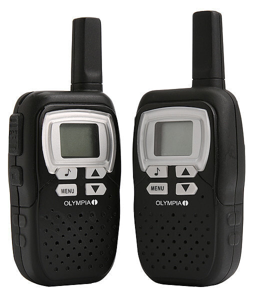 Olympia PMR 1208 - Professional mobile radio (PMR) - 8 channels - 446 MHz - 8000 m - LCD - AAA