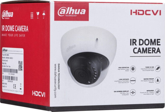 Камера видеонаблюдения Dahua Technology HAC-HDBW1200E-0280B