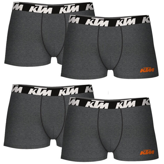 Нижнее белье KTM Boxer Gray Dark 4 шт.