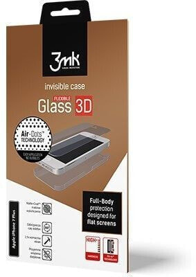 Аксессуар для телефонов 3MK Защитное стекло FlexibleGlass 3D iPhone 8 Plus с гибридным покрытием и пленкой на заднюю панель (3M000235)