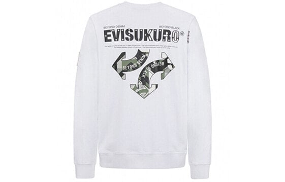 Толстовка мужская EVISU SS20户外字母绣花卫衣春秋款