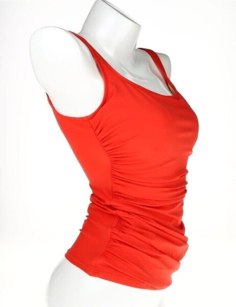 Profile By Gottex 128243 coral underwire tankini top swimwear size 40D