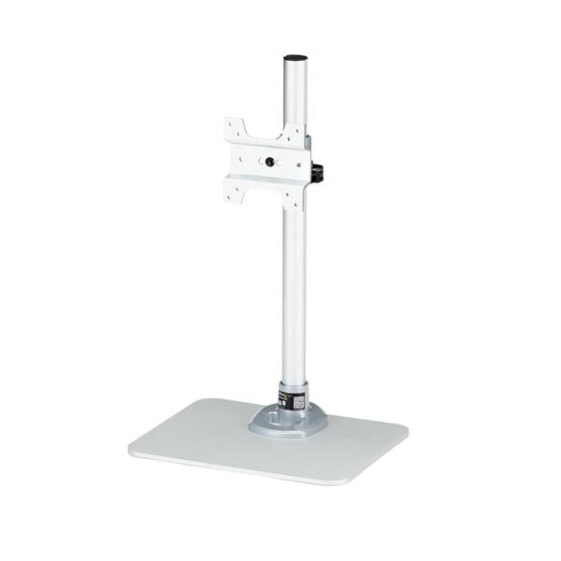 StarTech.com Single Monitor Stand - Adjustable - Steel - Silver - Freestanding - 14 kg - 30.5 cm (12") - 86.4 cm (34") - 100 x 100 mm - Silver