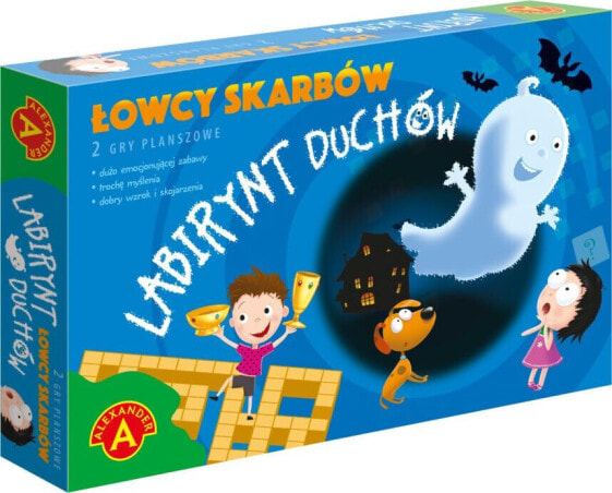 Alexander Gra planszowa Łowcy skarbów/Labirynt duchów