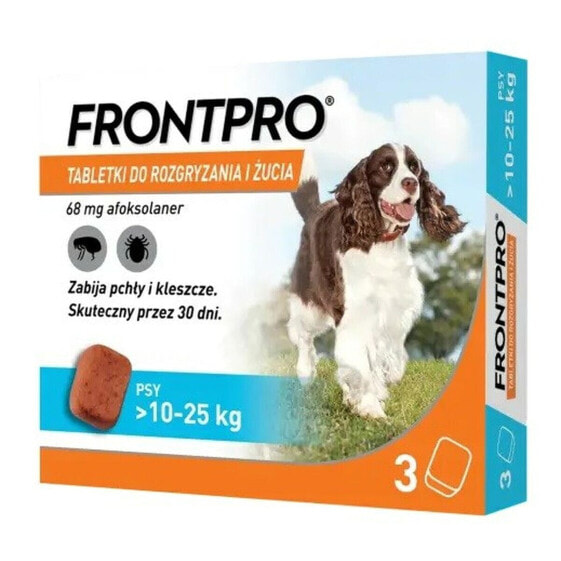 таблетки FRONTPRO 612473 15 g 3 x 68 mg Подходит для собак весом макс. >10-25 kg