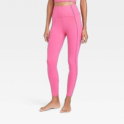 Women's High Waist Leggings - JoyLab Pink S