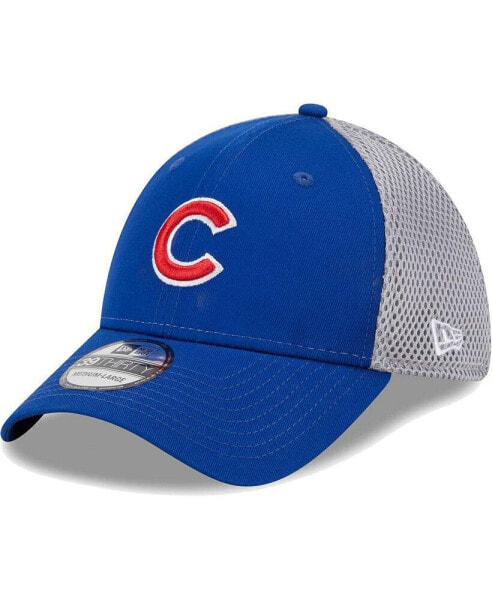 Men's Royal Chicago Cubs Team Neo 39THIRTY Flex Hat
