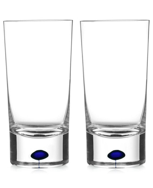 Intermezzo Blue Highball Pair