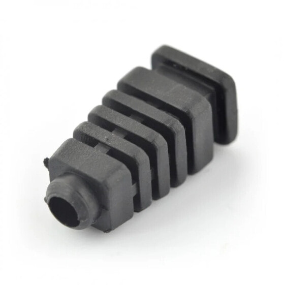 Шнур для кабеля Kradex fi 5 мм черный