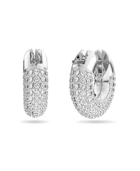 Dextera Pave Hoop Earrings