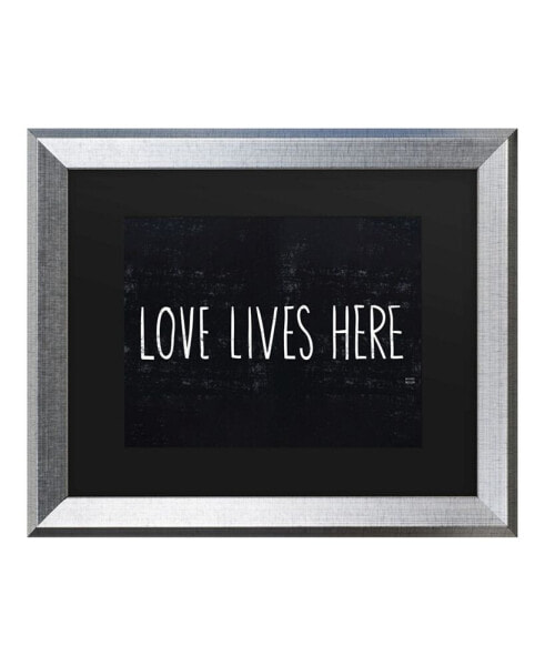 Michael Mullan Love Lives Here Matted Framed Art - 20" x 25"