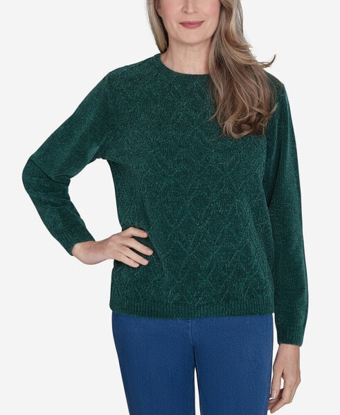 Women's Classic Chenille Pullover Sweater