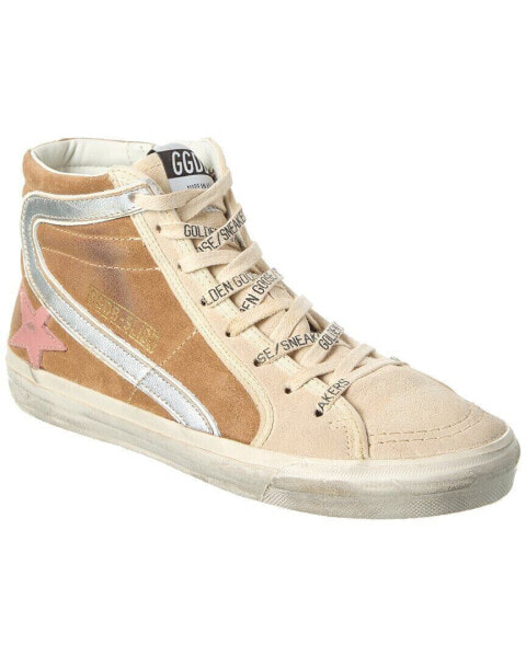 Golden Goose Slide Leather & Suede Sneaker Women's