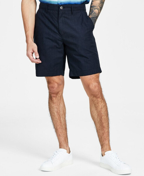 Classic-Fit Solid 8.5" Chambray Shorts, Created for Macy's