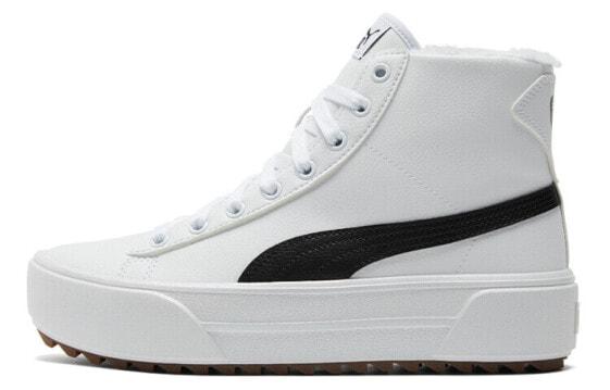 Кроссовки женские PUMA Kaia Mid Fur (385341-02) белые