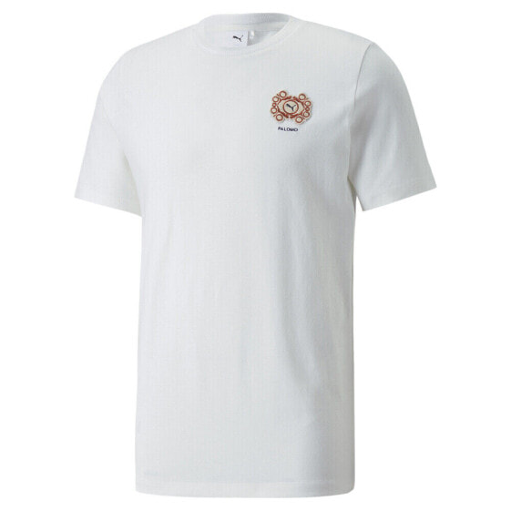 Puma Palomo X Logo Crew Neck Short Sleeve T-Shirt Mens Size M Casual Tops 53596