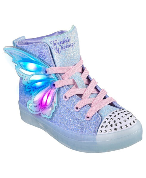 Skechers twinkle on sale toes girls