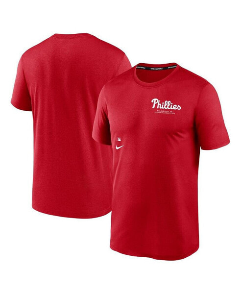 Men's Philadelphia Phillies Authentic Collection Early Work Tri-Blend Performance T-Shirt