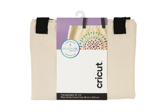 Cricut Infusible Ink Tote Bag (Blank - Large) - Tote bag - Beige - Black - Monochromatic