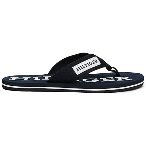 TOMMY HILFIGER Patch Beach Flip Flops