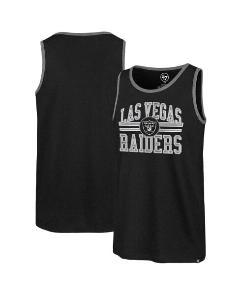 Men's Black Las Vegas Raiders Winger Franklin Tank Top