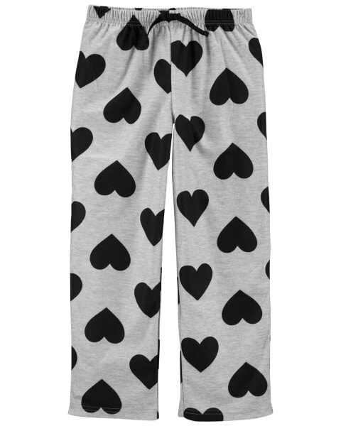 Kid Heart Pull-On Fleece Pajama Pants 7