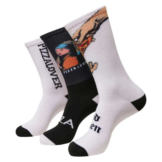 MISTER TEE Pizza Art socks 3 Pairs