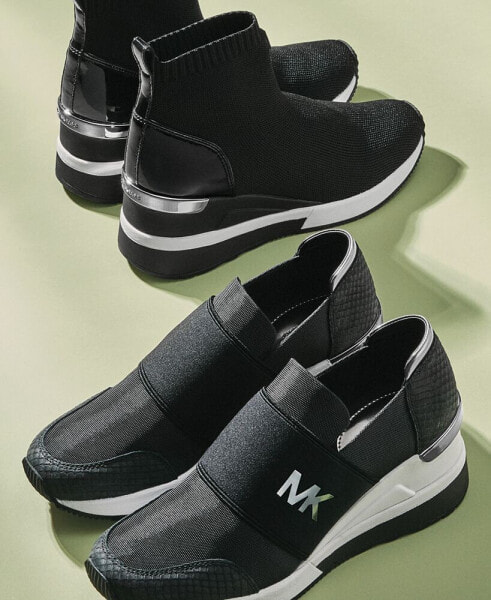 Michael michael kors skyler wedge store sneaker booties