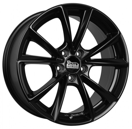 MAM A5 matt black painted 8x19 ET45 - LK5/112 ML66.6