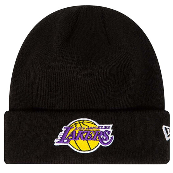 New Era Essential Cuff Beanie Los Angeles Lakers Hat