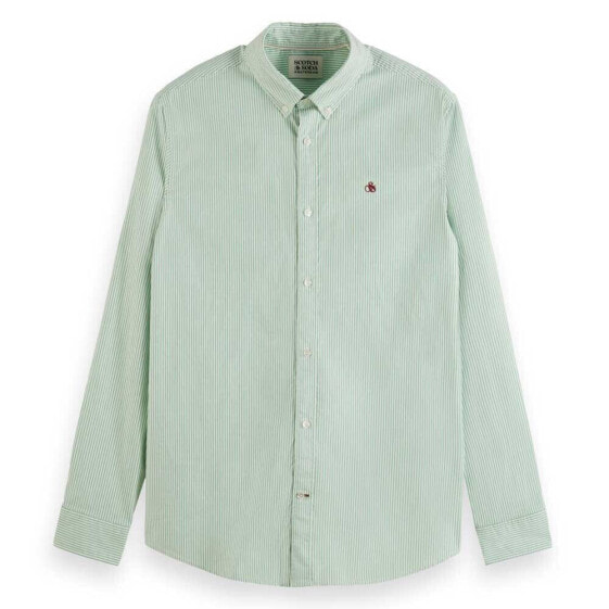 Рубашка длинного рукава SCOTCH & SODA Essential Oxford Stripe 175696 -97% хлопок, 3% эластан