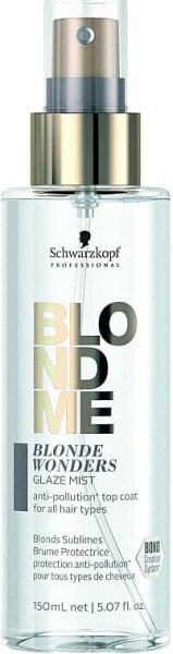 Feuchtigkeitsspendendes, hitzeschützendes Haarspray für alle blondierten Haartypen gegen Verschmutzungen