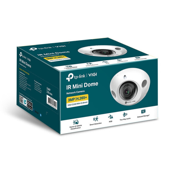 TP-LINK VIGI C230I MINI(2.8MM) - IP security camera - Indoor & outdoor - Wired - CE/VCCI/BSMI/KC/ONVIF - Ceiling - White